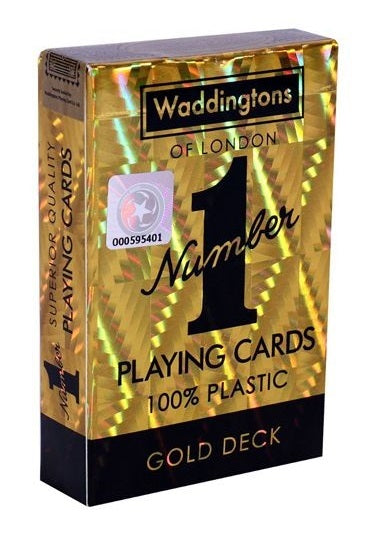 Waddingtons: Number 1 - Playing Cards (Gold Deck)