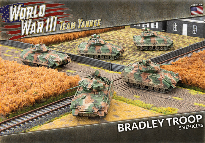 Flames of War: Team Yankee - M2 or M3 Bradley Troop (x5 Plastic)