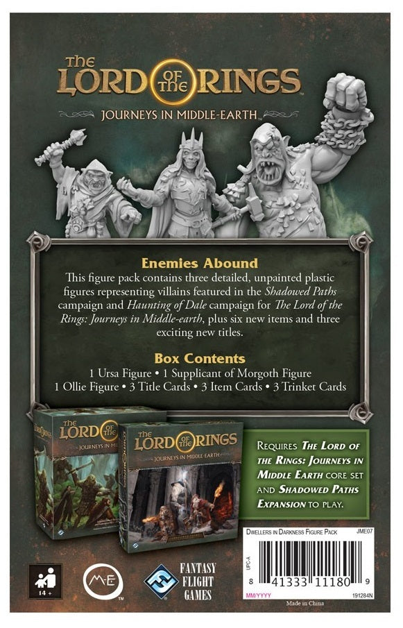 The Lord of the Rings: Journeys in Middle Earth - Dwellers in Darkness (Expansion)