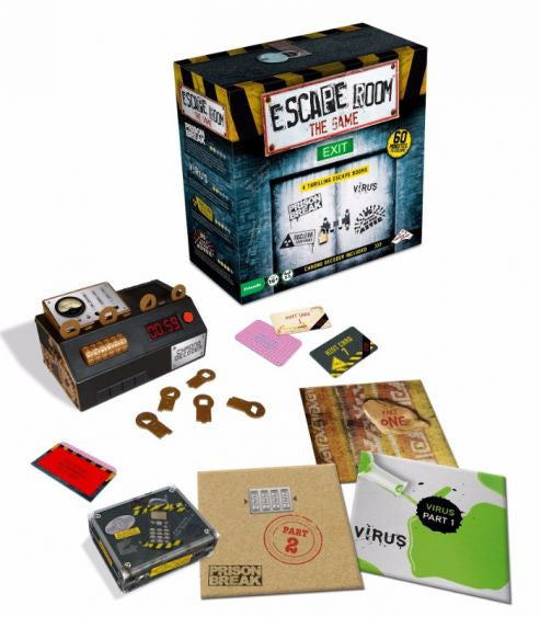Escape Room the Game: 4 Rooms + Introduction Game