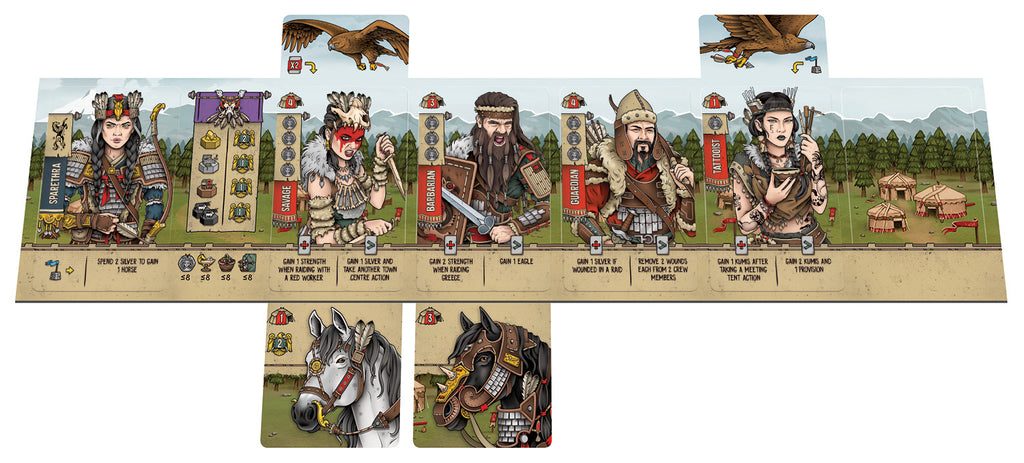 Raiders of Scythia [Deluxe] (Board Game)