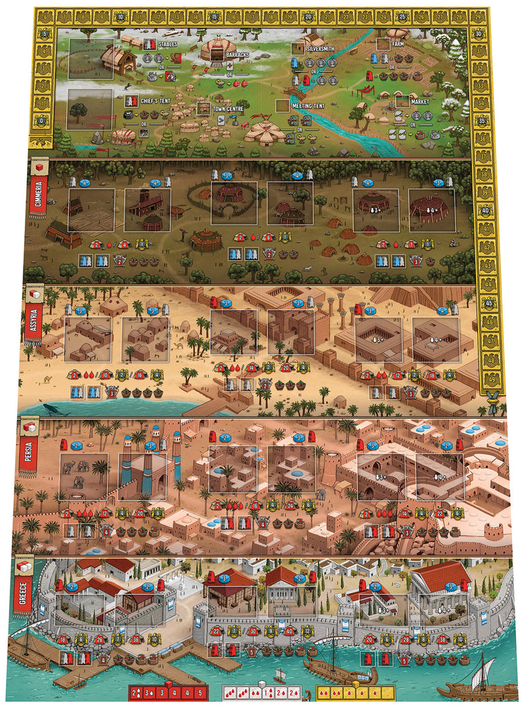 Raiders of Scythia [Deluxe] (Board Game)