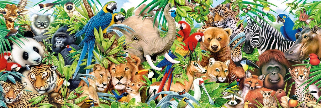 Clementoni: Wildlife Panorama (1000pc Jigsaw)
