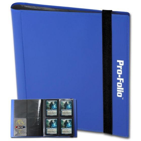BCW: Pro-Folio 4-Pocket - Blue