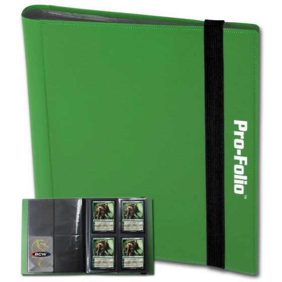 BCW: Pro-Folio 4-Pocket - Green