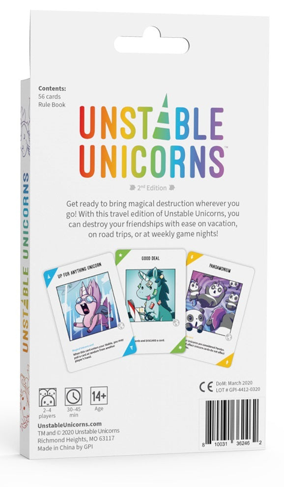 Unstable Unicorns: Travel Edition