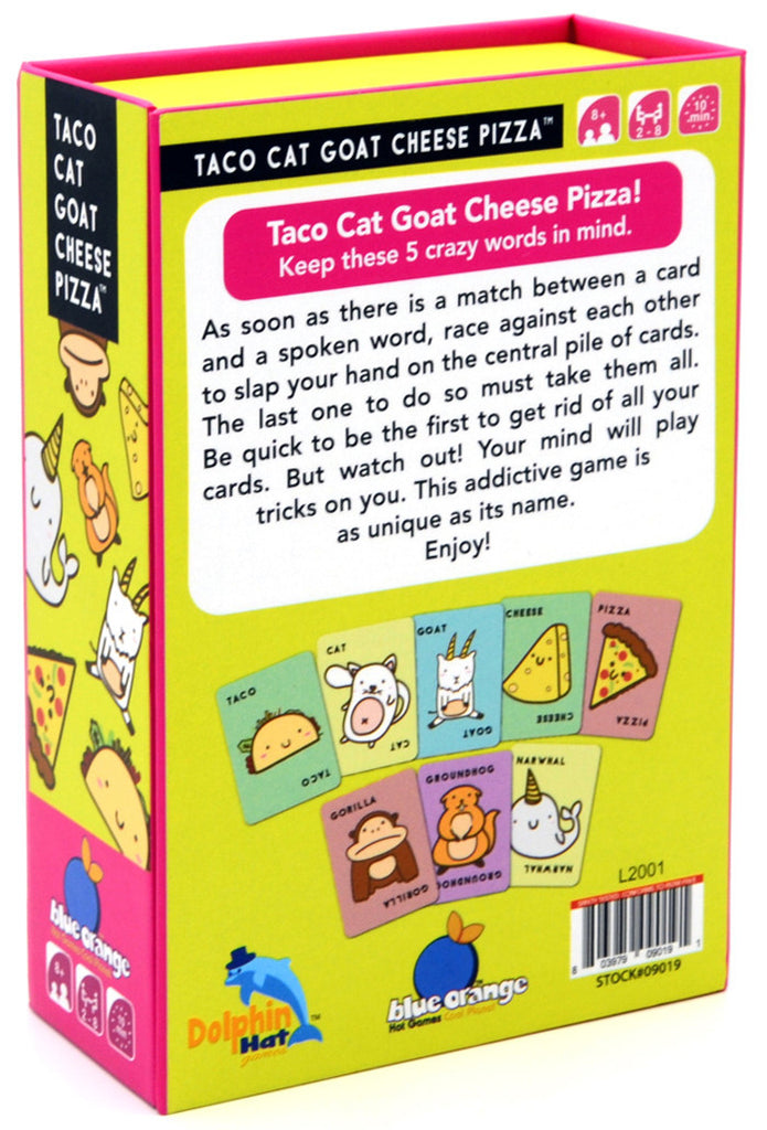 Taco Cat Goat Cheese Pizza (Card Game)