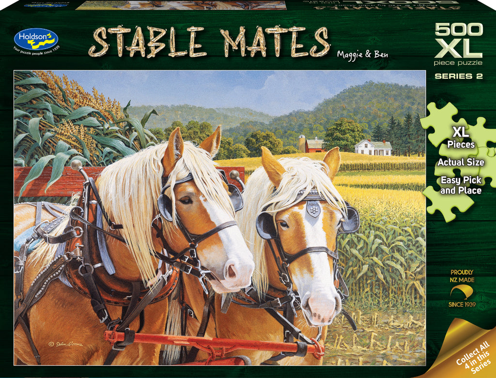 Stable Mates: Maggie & Ben (500pc Jigsaw)