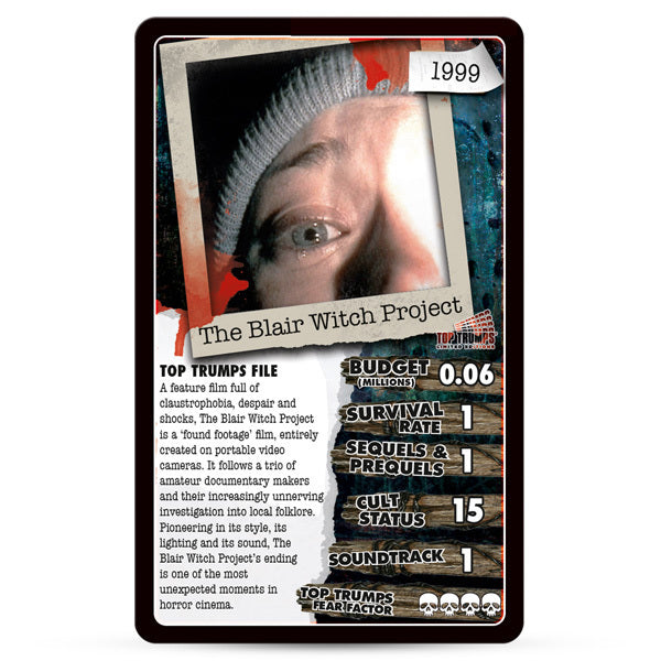 Top Trumps Limited Edition: Unofficial Guide to 30 Scary Flix (Card Game) - Special Edition