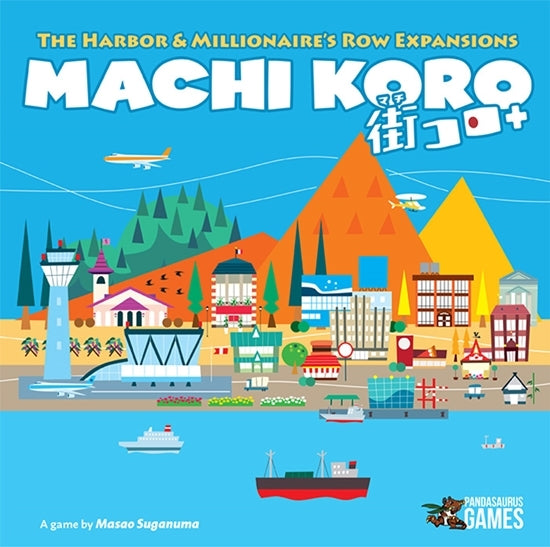 Machi Koro: The Harbor & Millionaire's Row Expansions - 5th Anniversay Edition