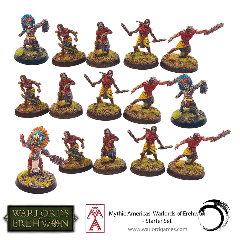 Warlords of Erehwon: Mythic Americas - Aztec & Tribal Nations Starter Set