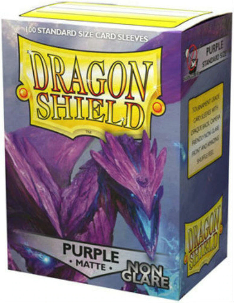 Dragon Shield: Matte Non-Glare Purple Sleeves
