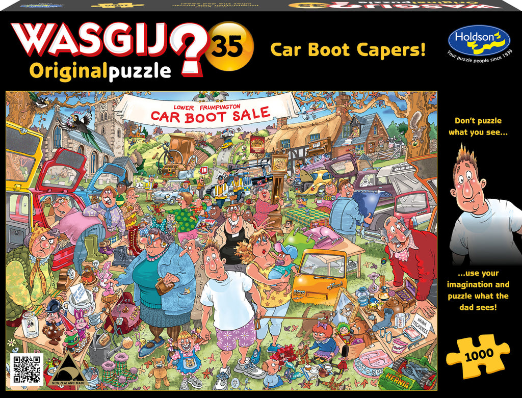 Wasgij? Original #35: Car Boot Capers! (1000pc Jigsaw)