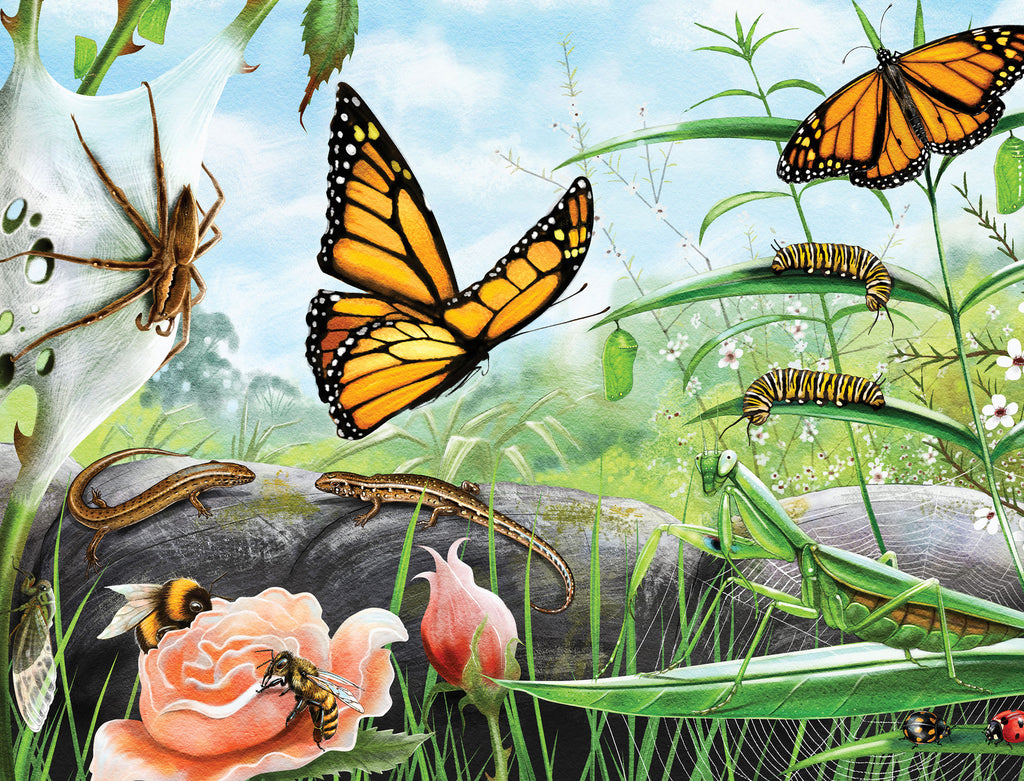 Treasures of Aotearoa: Bugs & Butterflies (300pc Jigsaw)