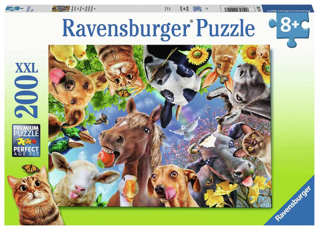 Ravensburger: Funny Farmyard Friends (200pc Jigsaw)