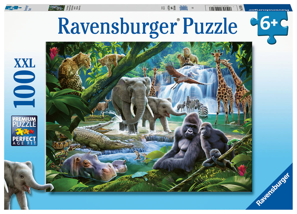 Ravensburger: Jungle Animals (100pc Jigsaw)