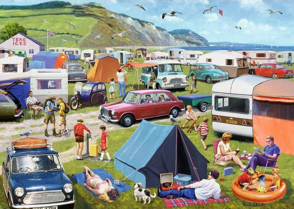 Ravensburger: Leisure Days #5 - Camping & Caravanning (1000pc Jigsaw)