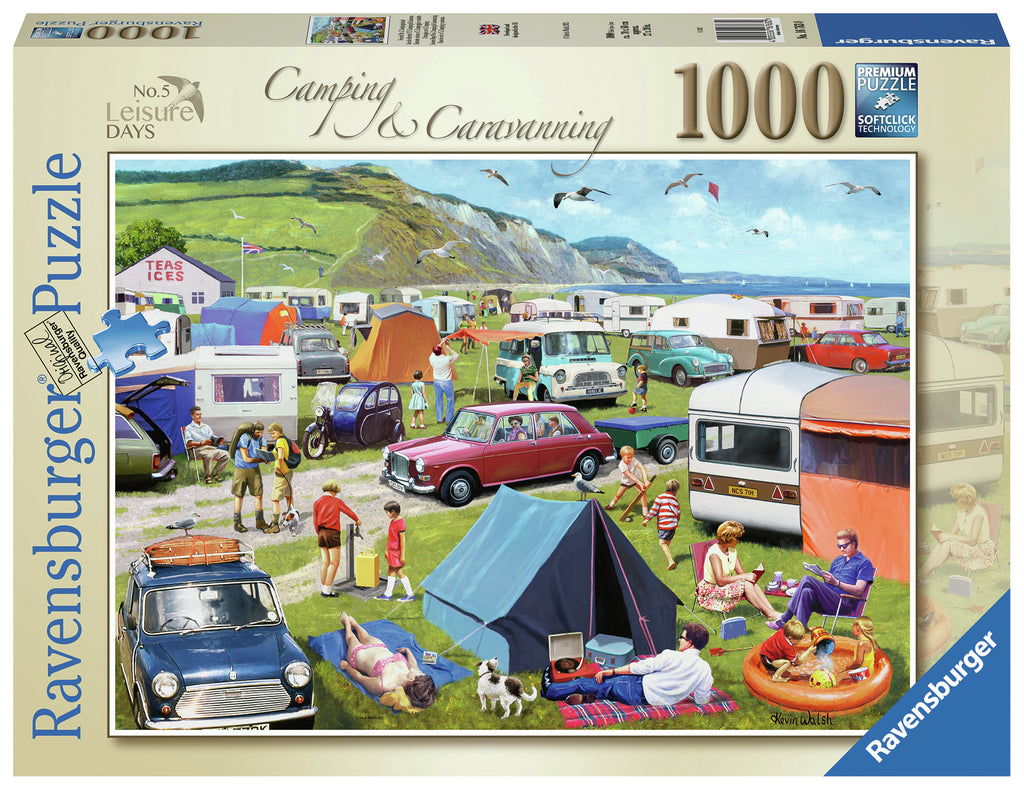 Ravensburger: Leisure Days #5 - Camping & Caravanning (1000pc Jigsaw)