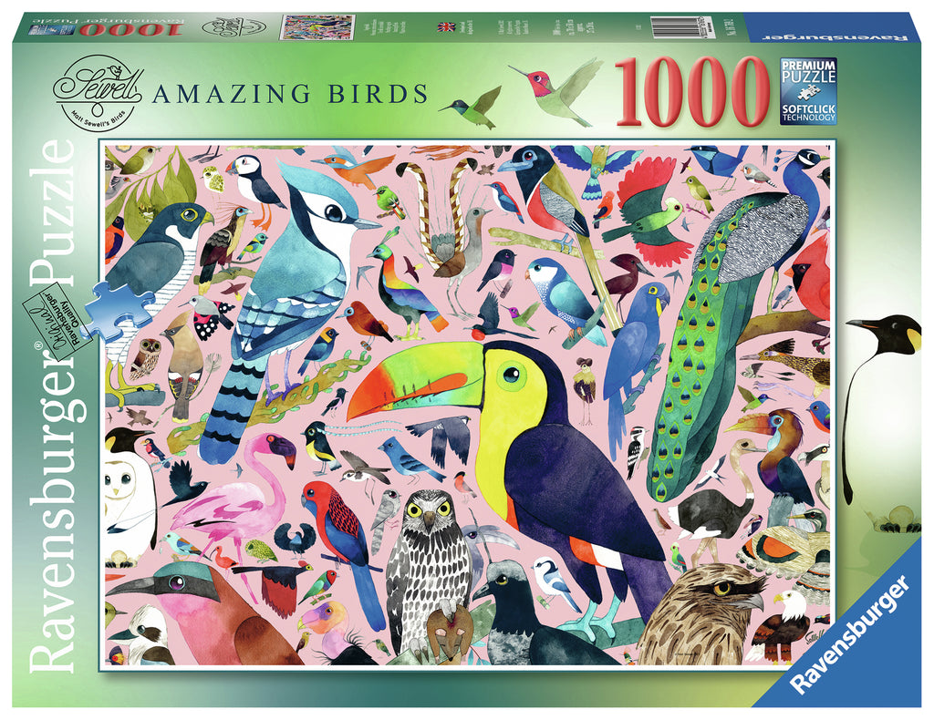 Ravensburger: Amazing Birds (1000pc Jigsaw)