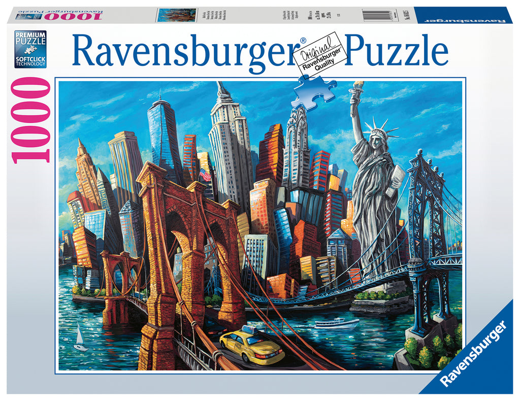 Ravensburger: Welcome to New York (1000pc Jigsaw)