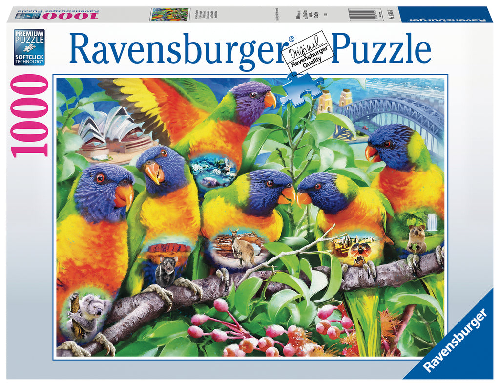 Ravensburger: Land of the Lorikeet (1000pc Jigsaw)