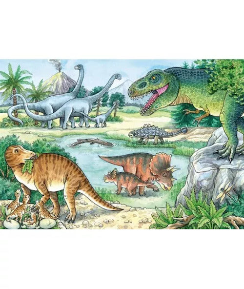 Ravensburger: Dinosaurs of the Land and Sea (2x24pc Jigsaws)