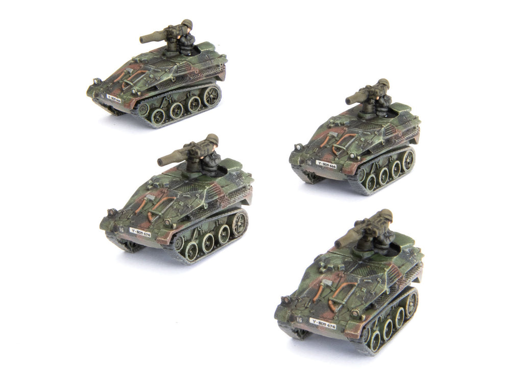 Flames of War: Team Yankee - Wiesel TOW Panzerabwehr Zug (x4)