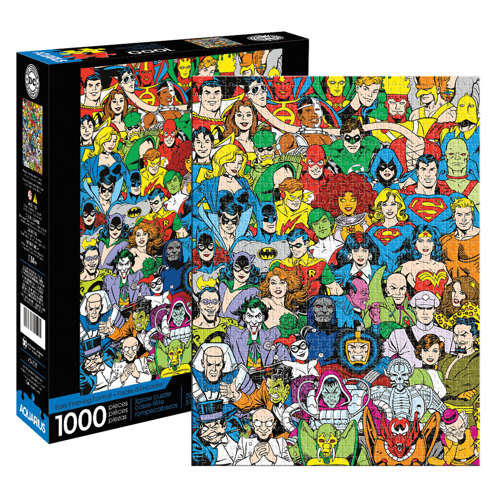 DC Comics: Retro Cast (1000pc Jigsaw)