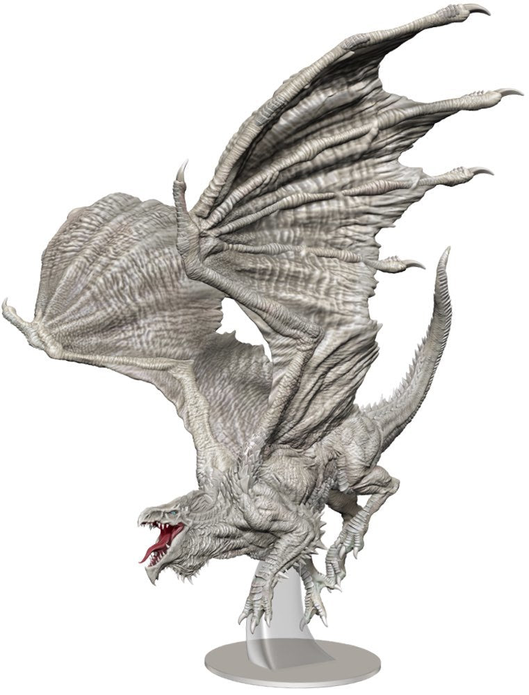 D&D Nolzur's Marvelous: Unpainted Miniatures - Adult White Dragon