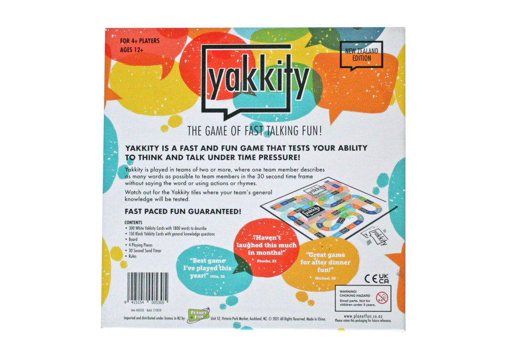 Yakkity: New Zealand Edition