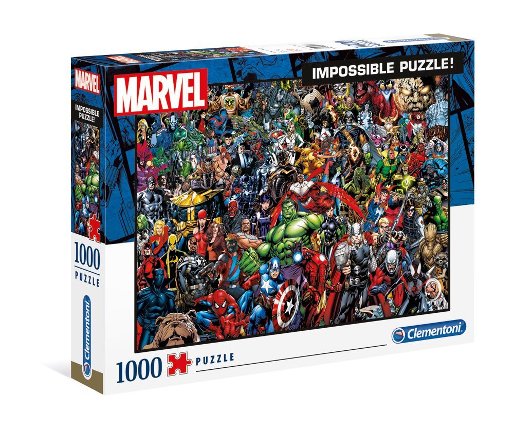 Marvel: Impossible Puzzle! (1000pc Jigsaw)
