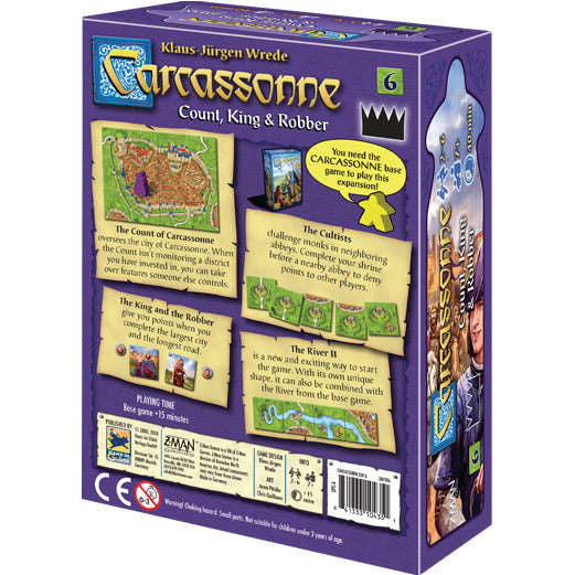 Carcassonne Expansion 6: Count, King & Robber