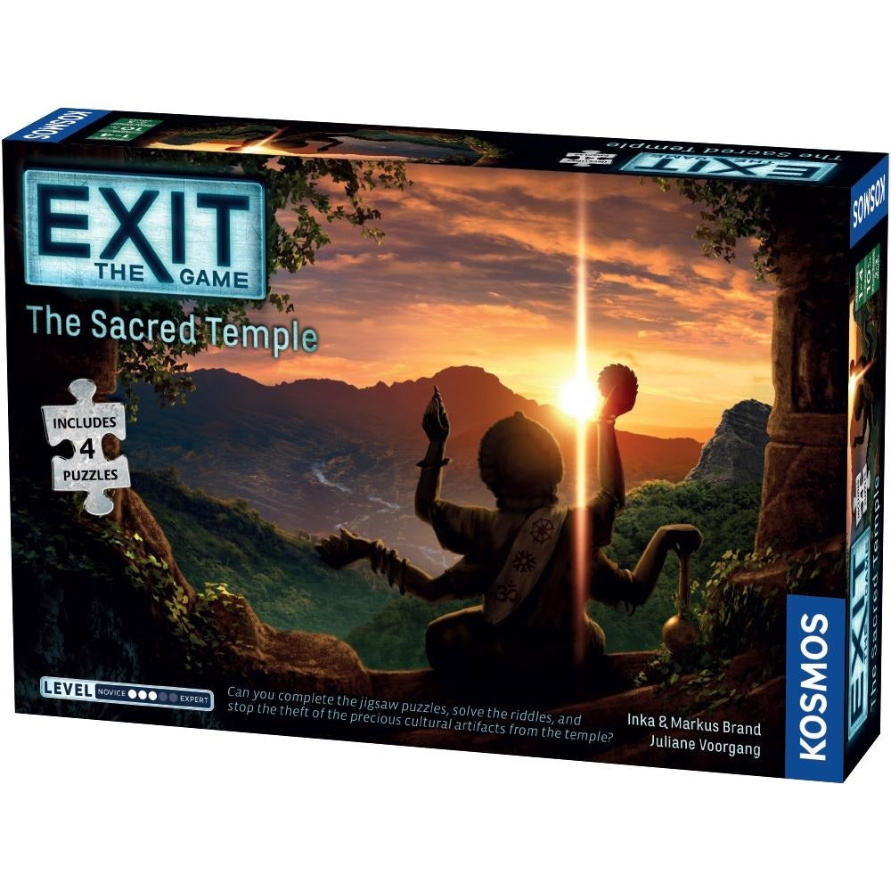 Exit the Game: The Sacred Temple (Includes 4 Puzzles)