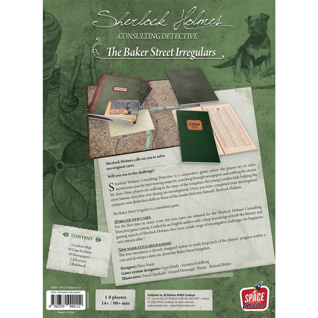 Sherlock Holmes, Consulting Detective: The Baker Street Irregulars (Board Game)