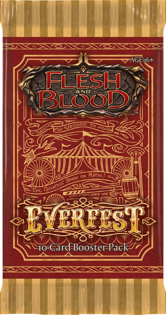 Flesh and Blood TCG: Everfest Booster Pack (1st Edition)