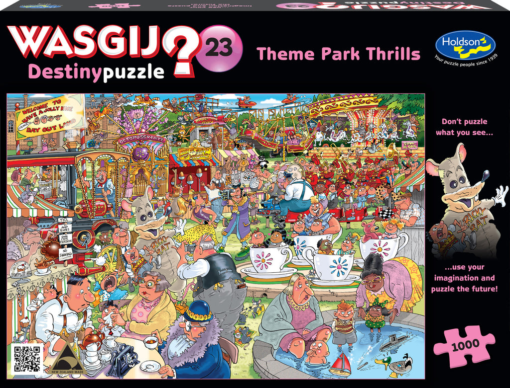 Wasgij? Destiny #23: Theme Park Thrills! (1000pc Jigsaw)