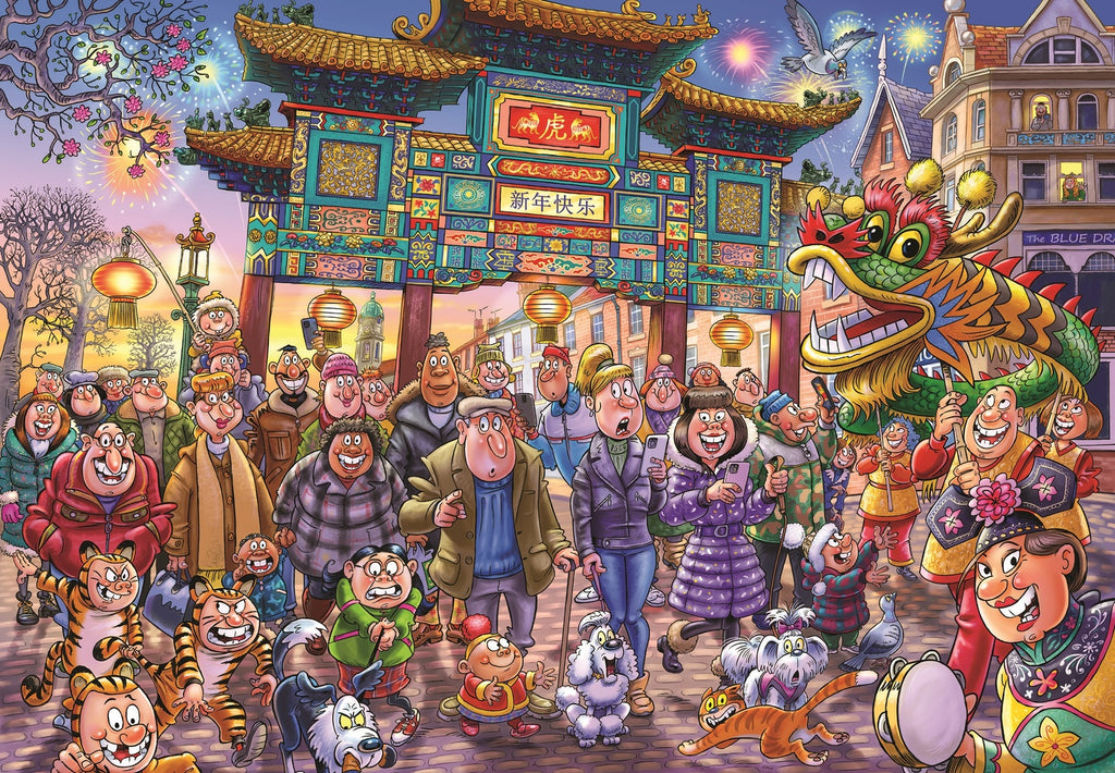 Wasgij? Original #39: Chinese New Year! (1000pc Jigsaw)