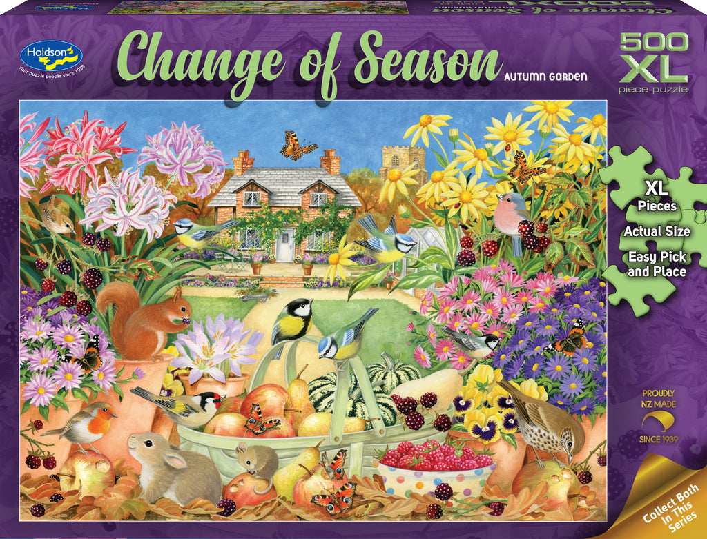 Change of Season: Autumn Garden (500pc Jigsaw)