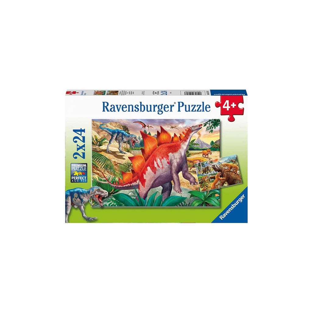 Ravensburger: Primeval Times (2x24pc Jigsaws)