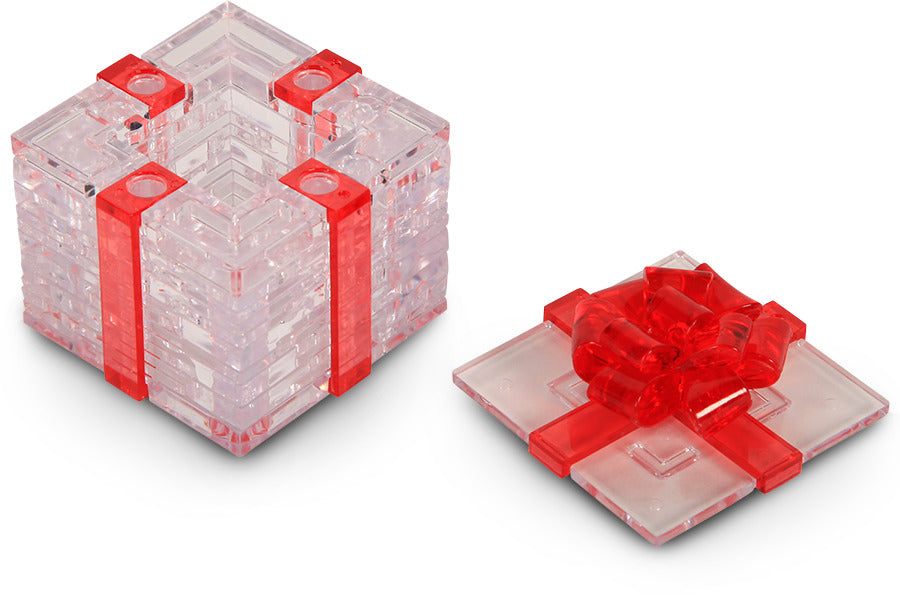 Crystal Puzzle: Gift Box with Red Ribbon (38pc)