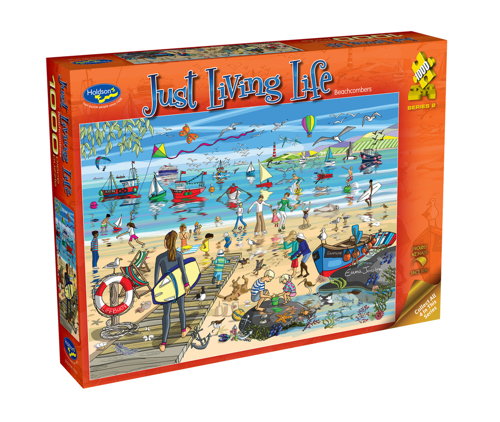 Just Living Life: Beachcombers (1000pc Jigsaw)