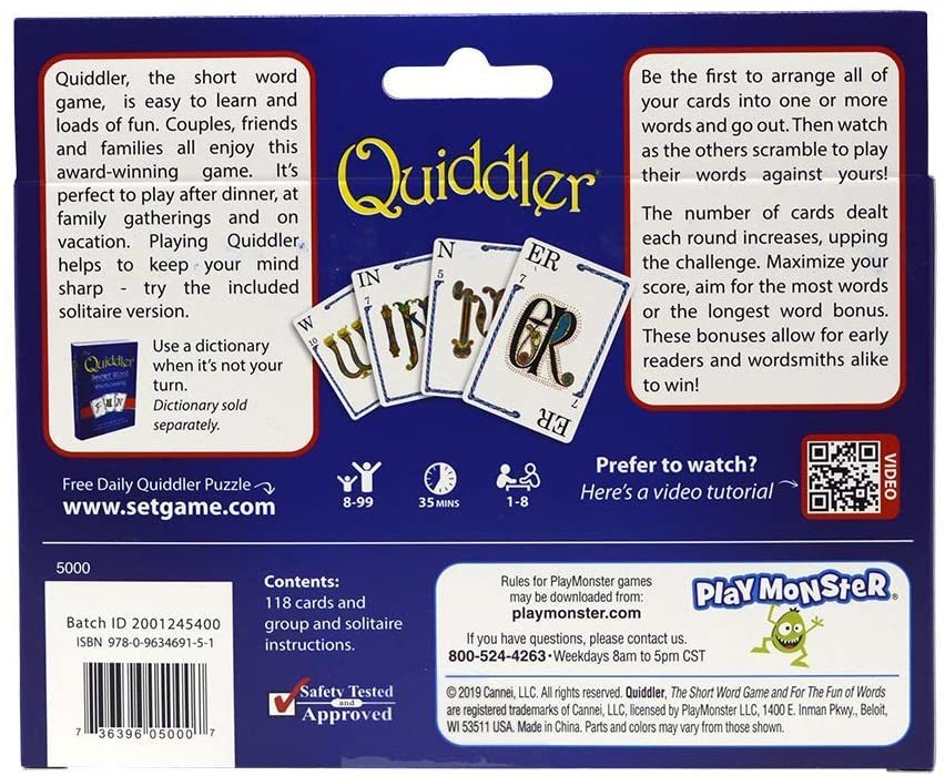 Quiddler: The Short Word Game