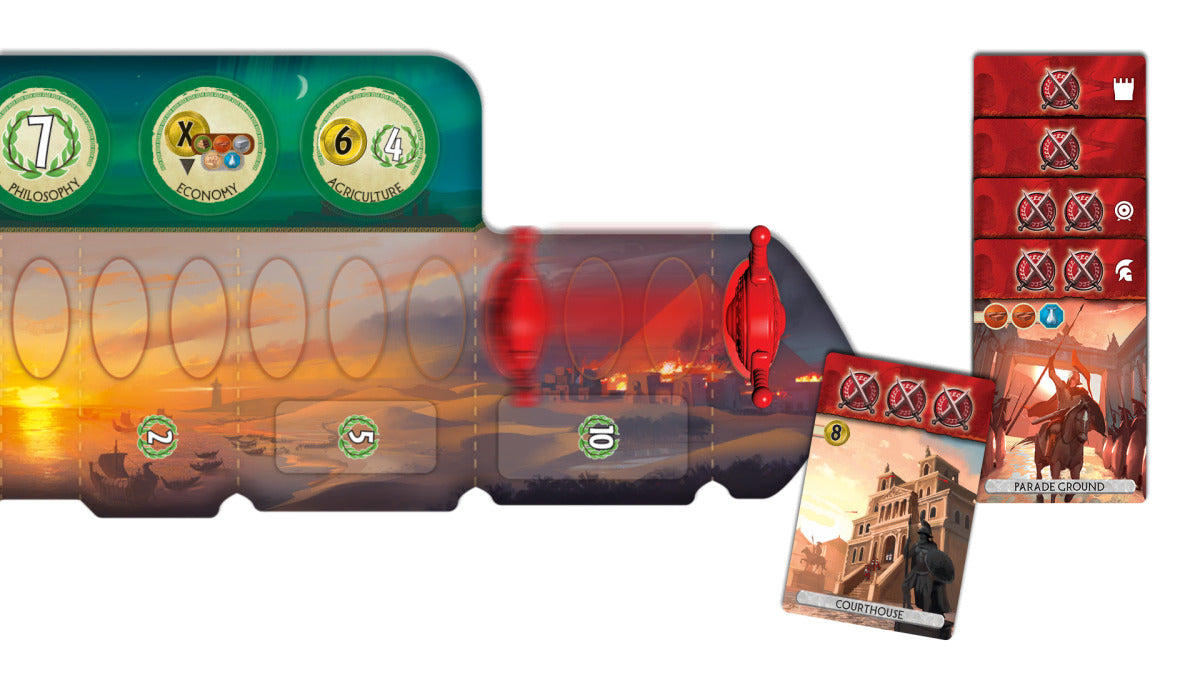 7 Wonders Duel Board Game - Getty Museum Store