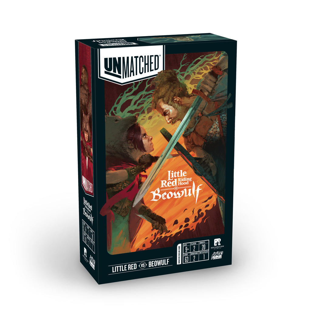 Unmatched: Little Red Riding Hood vs Beowulf (Card Game)