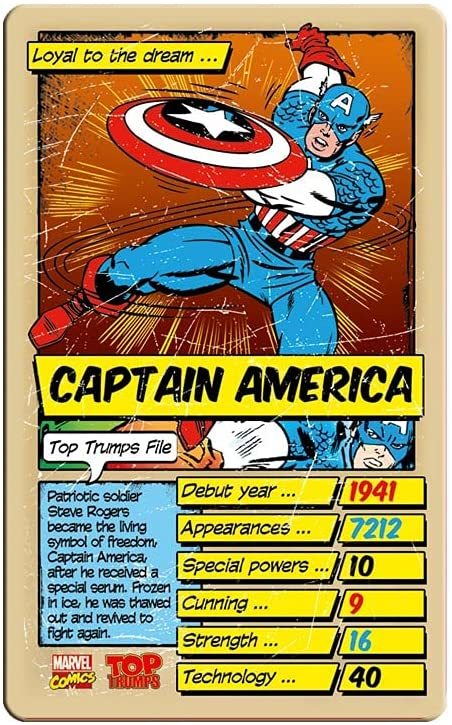 Top Trumps: Retro Marvel Comics