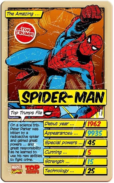 Top Trumps: Retro Marvel Comics