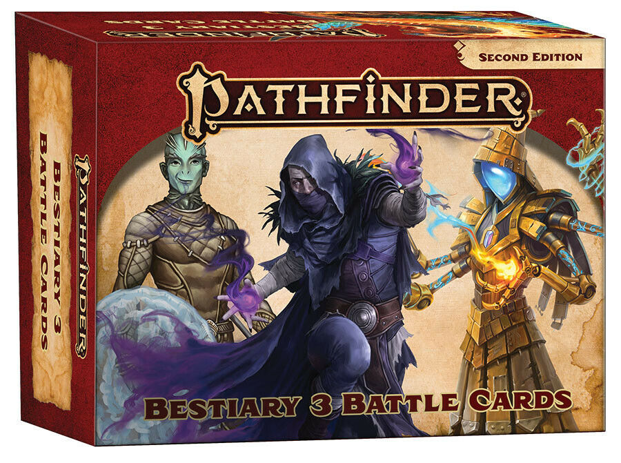 Pathfinder: Bestiary 3 Battle Cards (2nd Edition)