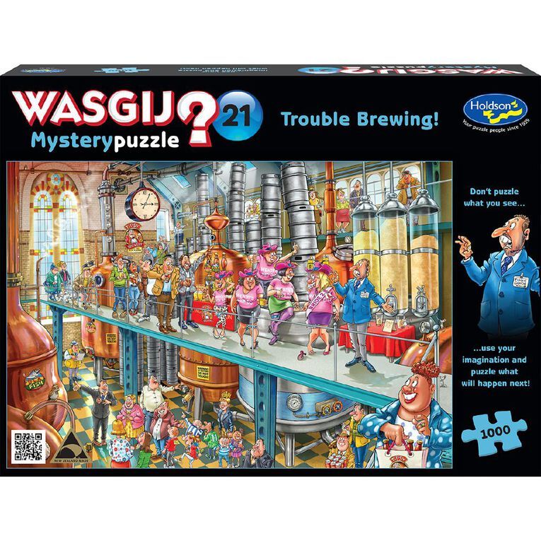 Wasgij? Mystery #21: Trouble Brewing! (1000pc Jigsaw)