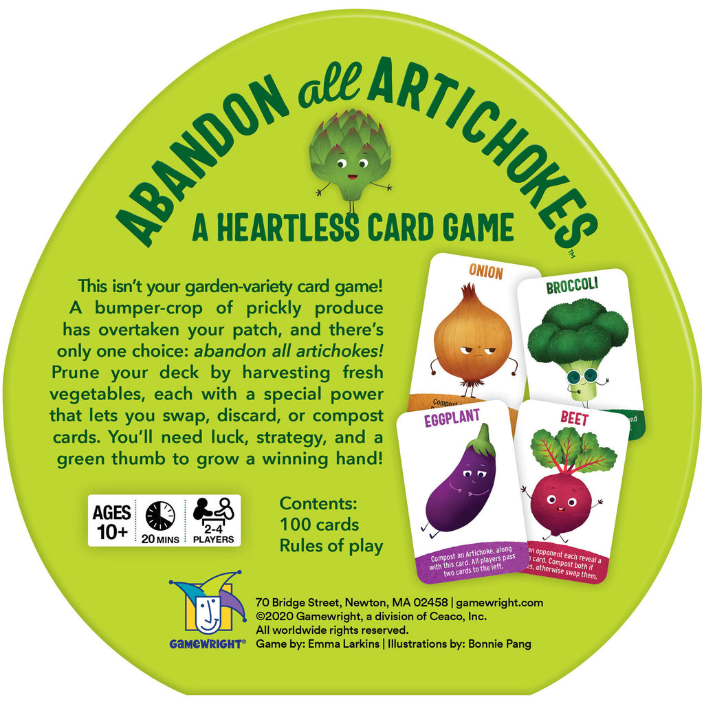 Abandon All Artichokes (Card Game)
