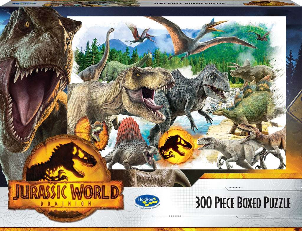 Jurassic World Dominion: Dangerous Animals (300pc Jigsaw)